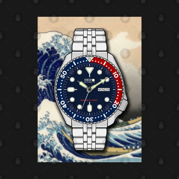 Seiko SKX Diver's Watch by HSDESIGNS