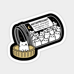 Kitty Cat Script Magnet