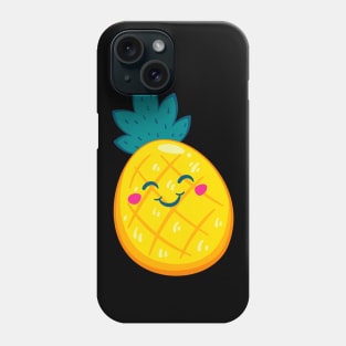Cute Kawaii Pineapple Ananas Funny Food Fruit Phone Case