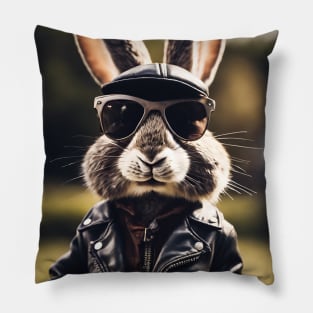 Funny bunny Pillow