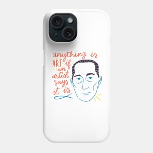 Duchamp quote Phone Case