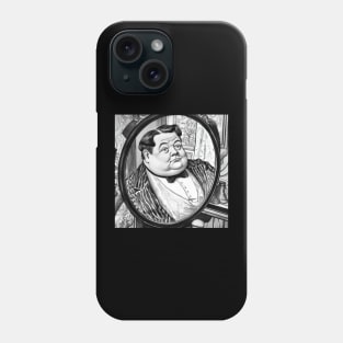 Fatty Arbuckle draw Phone Case