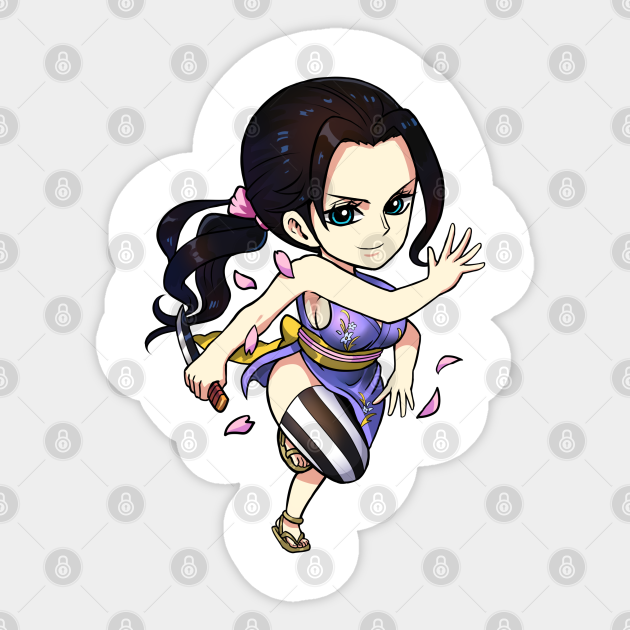 Robin One Piece Wano Country Nico Robin Sticker Teepublic Au