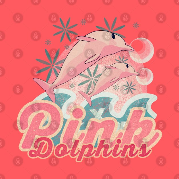 Pink dolphins by Mimie20