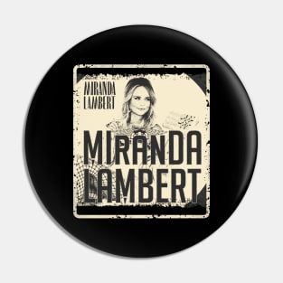 miranda lambert - vintage design on top Pin