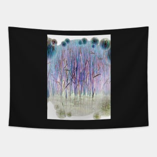 Light Blue Reeds-Available As Art Prints-Mugs,Cases,Duvets,T Shirts,Stickers,etc Tapestry