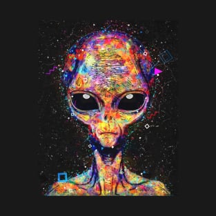 geometric alien T-Shirt