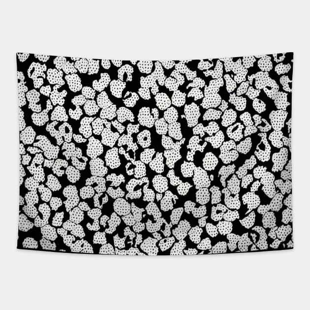 black and white design Tapestry by blizz.unknown.store@gmail.com