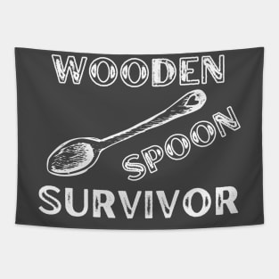 Wooden Spoon Survivor Tapestry