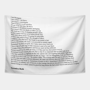 Veronica Roth Quotes Tapestry