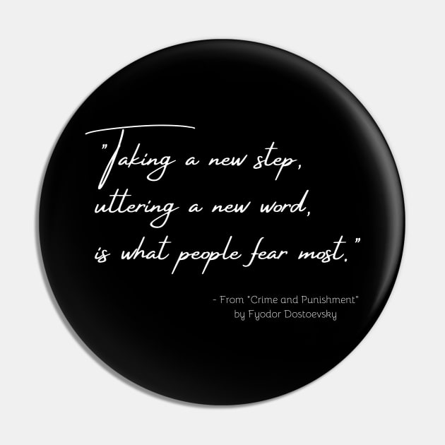 A Quote about the Humankind from "Crime and Punishment" by Fyodor Dostoevsky Pin by Poemit