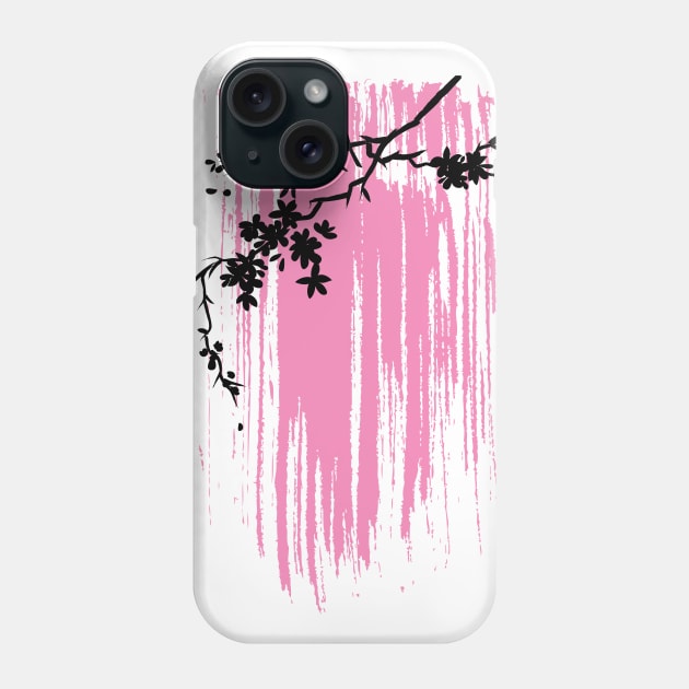 Cherry Blossoms Phone Case by SWON Design