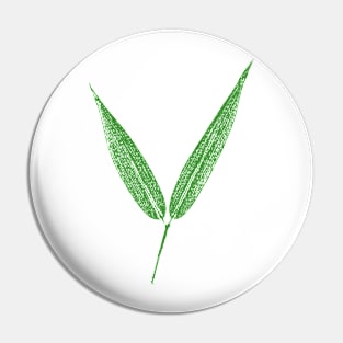 Bamboo Leaf Pin