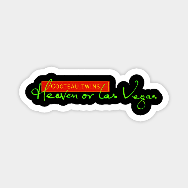 Heaven or Las Vegas Magnet by Aishece
