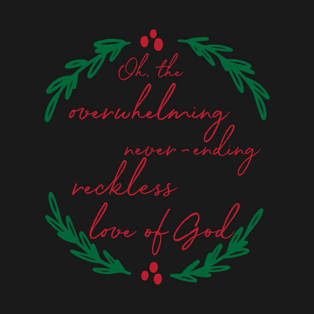 Reckless Love of God Tee Bethel music christian shirt christmas shirt by papillon