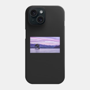 The Sun Sets Over That Wanaka Tree Phone Case