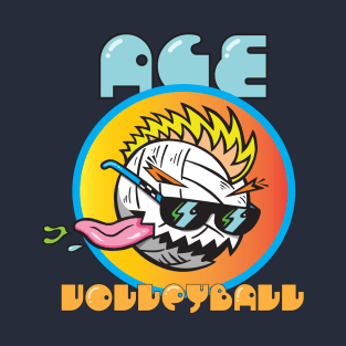 Ace Volleyball LogoMan T-Shirt