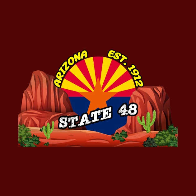 Arizona - State 48 by LarryNaderPhoto