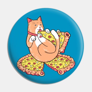 Pizza Cat Pin