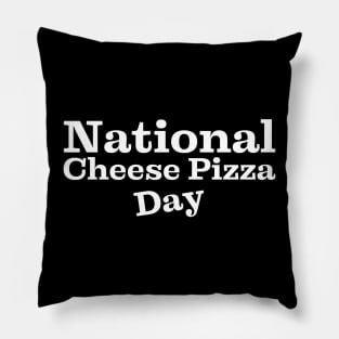 Cheese Pizza Day Pillow