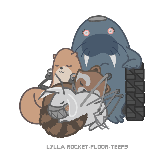 Lylla Rocket Floor Teefs by xanderbaldini