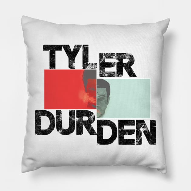 Tyler and Durden Pillow by RataGorrata