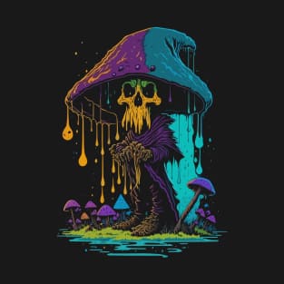 Trippy Grim Reaper T-Shirt