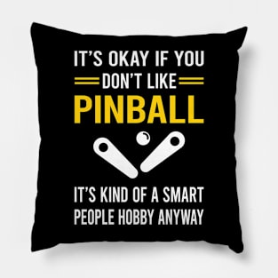 Smart People Hobby Pinball Pillow