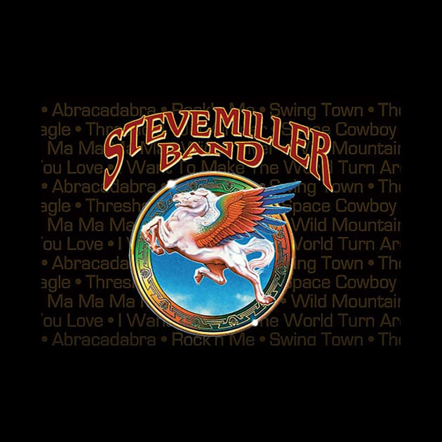 Steve Miller Band logos by gananggining