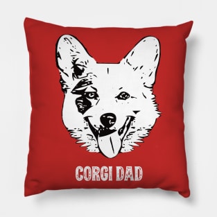 Corgi Dad Pillow