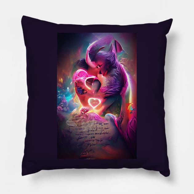 Forever Entwined Pillow by TaLi's Are2wild4u Designs