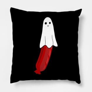 Halloween | Happy Halloweiner | Ghost | Gift for Halloween Fans | Hotdog Pillow