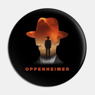 Oppenheimer Silhouette Pin