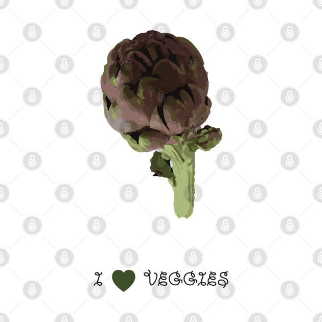 Artichoke - I love veggies by PrintablesPassions