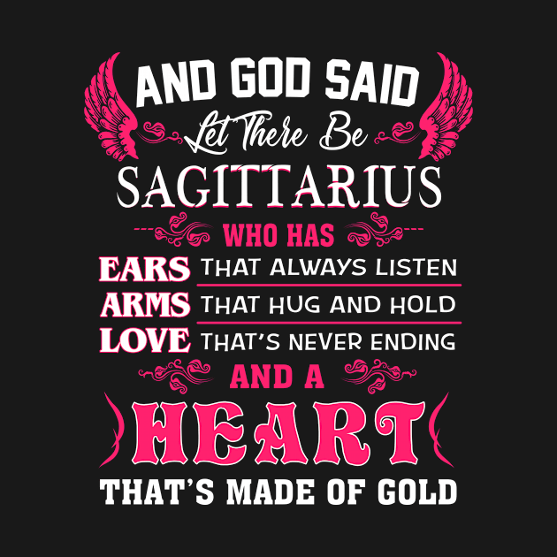 Sagittarius Girl - And God Said Let There Be Sagittarius Girl by BTTEES