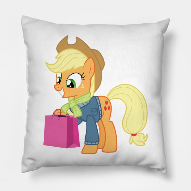 Shopper Applejack Pillow by CloudyGlow