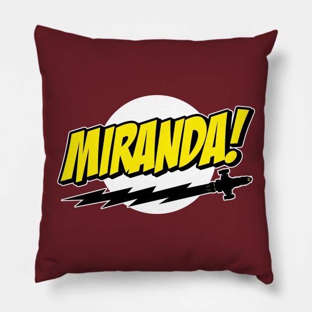 Miranda Pillow by bigdamnbrowncoats