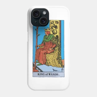 King of Wands - A Tarot Print Phone Case