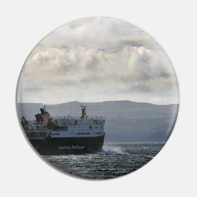 The CalMac Ferry heading from Uig to the Outer Hebrides Pin by richflintphoto