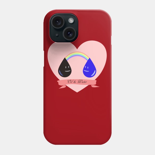 Oil + Water = Rainbow! Phone Case by bethcentral