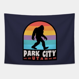 Park City Utah Bigfoot Sasquatch Salt Lake City Tapestry