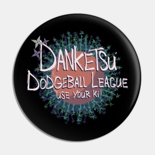 Danketsu Dodgeball League Pin