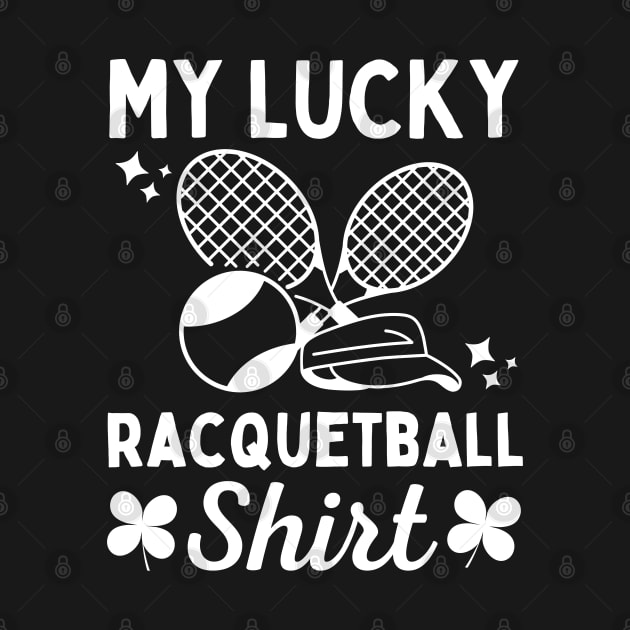 Racquetball Lucky by footballomatic