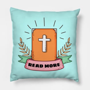 Read More | Christian Reminder To Read Bible Pillow