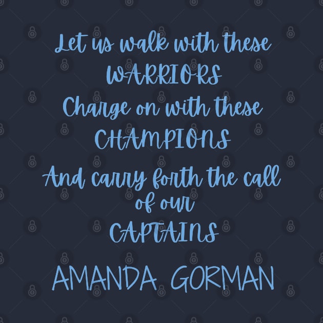 Amanda Gorman Super Bowl Poem by WonderWearCo 