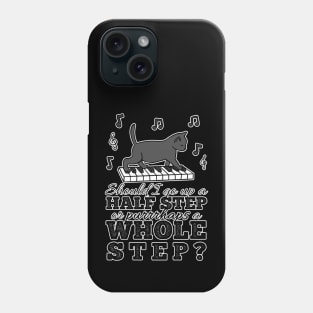 Music Theory Cat Pun Phone Case