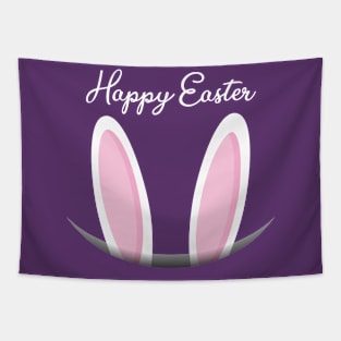 Happy Easter Bunny Ears T-Shirt Hidden Rabbit Cute Gift Tapestry