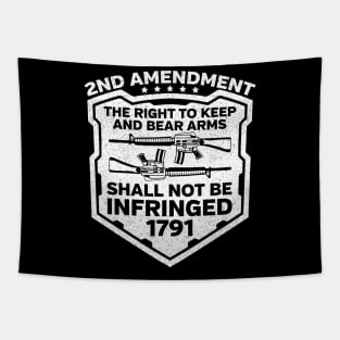 Gun Rights 2nd Amendment Tapestry