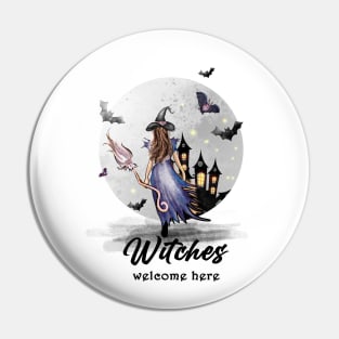 witches welcome Pin