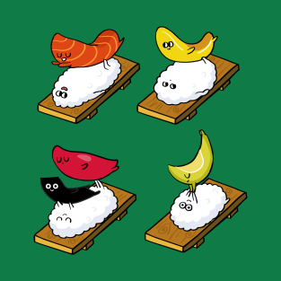 Beginner Acroyoga sushi T-Shirt